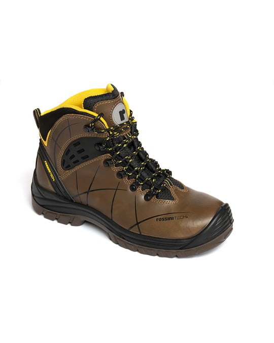 Bocanci Oregon, Rossini, S3SRC, piele nabuc, maro Bocanci Oregon, Rossini, S3SRC, piele nabuc, maro
