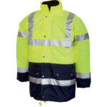 Scurta reflectorizanta vatuita de iarna Sweden 3 in 1 - 100% PES Oxford, impermeabila