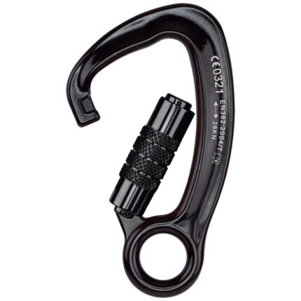 Carabiniera din aluminiu Vertiqual - BLACKBURN 0329, 28 kN, 109g, 140/79 mm