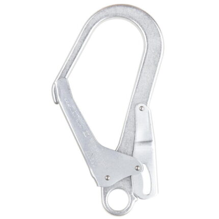 Carabiniera din otel Vertiqual BROOKS 0026, 23 kN, 514g, 217/110 mm alpinism utilitar