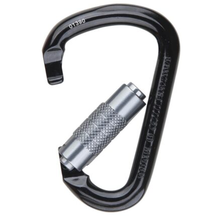 Carabiniera din otel Vertiqual EVOQUE 0524, 24 kN, 95g, 114/73 mm