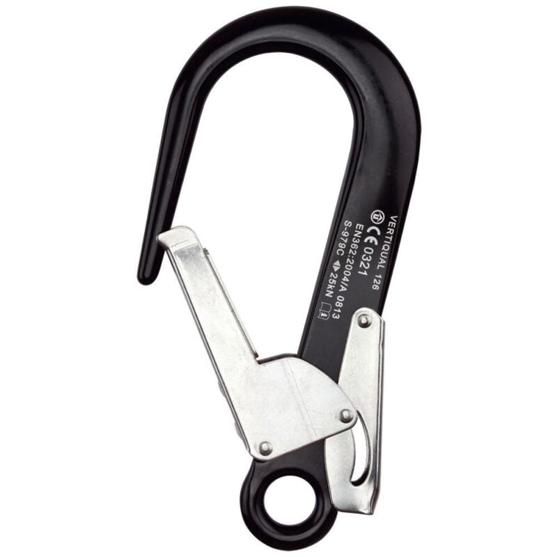 Carabiniera din aluminiu Vertiqual FUJI SAN 0426, 25 kN, 475g, 237/115 mm