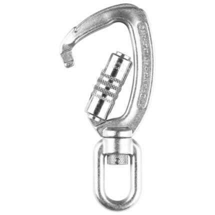 Carabiniera din otel Vertiqual VOLCANO 0528, 50 kN, 363g, 162/74 mm