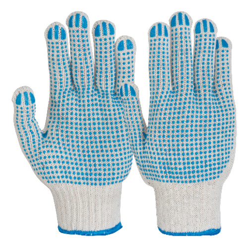 Manusi de protectie Renania Picou Dublu, PVC, set 12 perechi