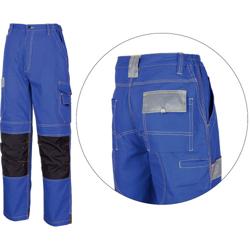 Pantalon de lucru in talie 100% bumbac, Solomon, 245gr/mp Pantalon de lucru in talie 100% bumbac, Solomon, 245gr/mp