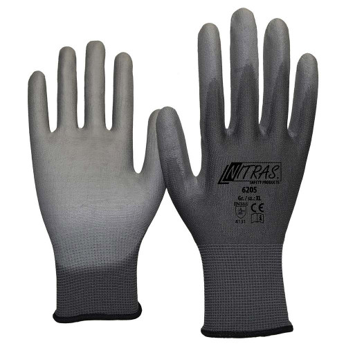 Manusi de protectie impregnate in poliuretan, Nitras FLEXIGREY N Manusi de protectie impregnate in poliuretan, Nitras FLEXIGREY N