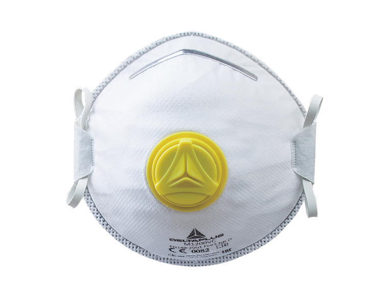 Masca respiratorie de unica utilizare cu filtru, FFP2, M1200V Masca respiratorie de unica utilizare cu filtru, FFP2, M1200V