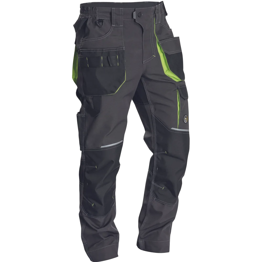 Pantaloni de lucru standard Greendale, antracit-lime Pantaloni de lucru standard Greendale, antracit-lime