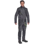 Jacheta de lucru antracit-lime, REUSEL GREENDALE