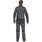 Jacheta de lucru antracit-lime, REUSEL GREENDALE