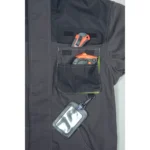 Jacheta de lucru antracit-lime, REUSEL GREENDALE