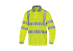 Tricou polo reflectorizant cu maneci lungi, Meteor - Delta Plus