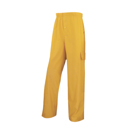 Pantaloni de ploaie impermeabili cu membrana din PVC/PU - Delta Plus