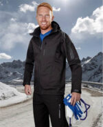 Jacheta de iarna impermeabila cu gluga, Softshell Spirit Winter H2043