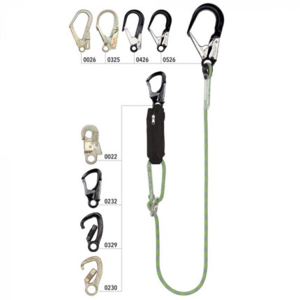 Mijloc de pozitionare alpinism utilitar Vertiqual LIZARD VARIO, L=1.5 metri, d=12mm