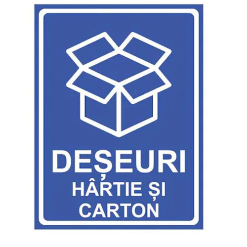 Semn indicator hartie si carton, eticheta autocolanta Semn indicator hartie si carton, eticheta autocolanta