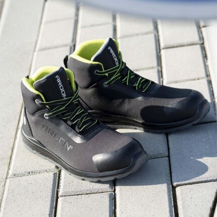 Bocanci de protectie Ardon SOFTEX S1P, cu bombeu metalic si lamela