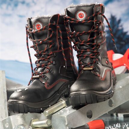 Bocanci de protectie negri cu bombeu si lamela, Ardon HIBERNUS S3 HRO, CI