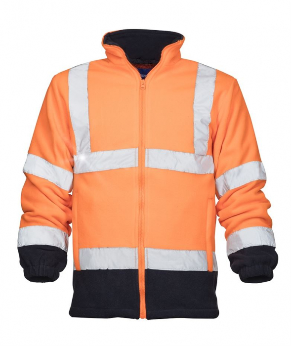 Fleece de lucru reflectorizant portocaliu, Ardon REF 401 Fleece de lucru reflectorizant portocaliu, Ardon REF 401