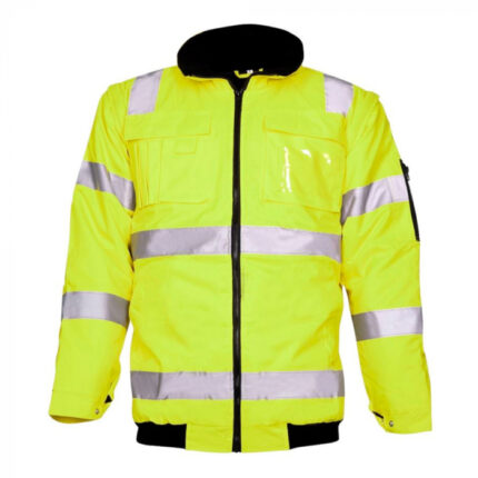 Jacheta galbena de lucru reflectorizanta 2 in 1, HOWARD