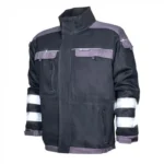 Jacheta de lucru neagra reflectorizantă, COOL TREND