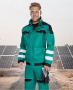 Jacheta de lucru verde reflectorizantă, Ardon COOL TREND