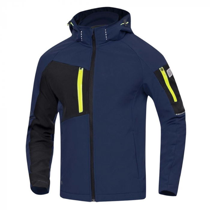 Jacheta softshell bleumarin cu glugă, Ardon CITYCONIC Jacheta softshell bleumarin cu glugă, Ardon CITYCONIC