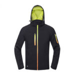 Jacheta neagra cu gluga softshell, Ardon CREATRON