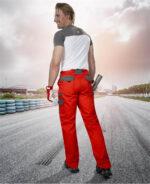 Pantaloni de lucru rosii in talie, Ardon 2STRONG