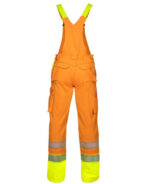Pantaloni reflectorizanți de lucru cu pieptar, portocaliu, Ardon Signal