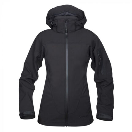 Jachetă softshell neagră pentru femei, Ardon ANIMA
