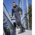 Pantaloni softshell barbati impermeabili, gri-închis, Ardon CITYCONIC