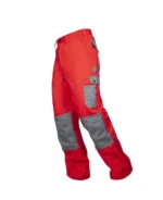 Set costum roșu cu pantaloni de lucru in talie, Ardon 2STRONG