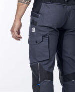 Costum salopetă gri-închis cu jachetă și pantaloni cu pieptar, Ardon 4XSTRETCH