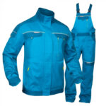 Costum albastru cu pantaloni cu pieptar de lucru, Ardon COOL TREND