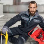 Costum negru cu pantaloni cu pieptar de lucru, Ardon COOL TREND