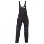 Pantaloni de lucru negri cu pieptar, Ardon Creatron