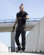 Pantaloni de lucru negri cu pieptar, Ardon Creatron