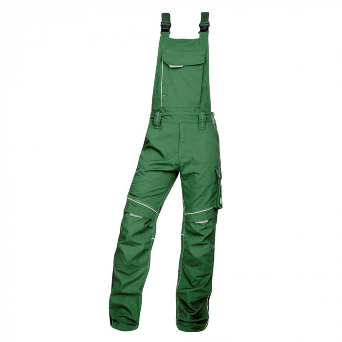 Pantaloni de lucru verzi cu pieptar, Ardon URBAN Pantaloni de lucru verzi cu pieptar, Ardon URBAN