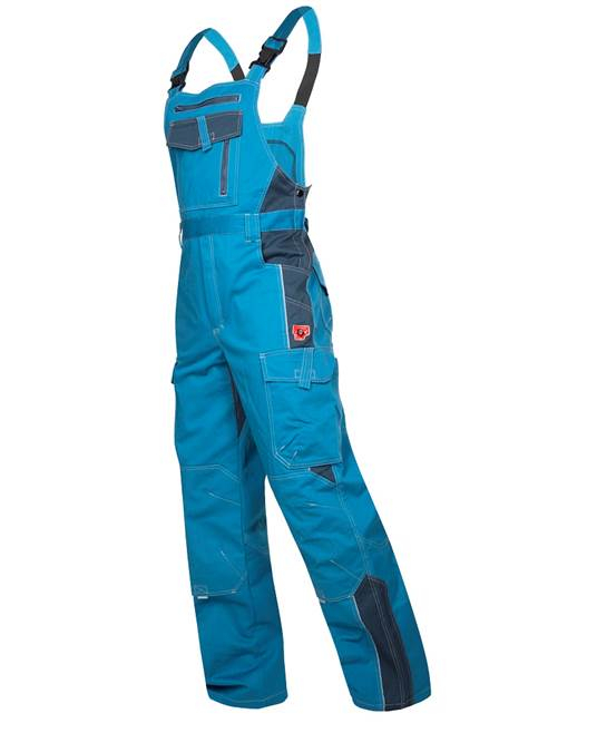 Pantaloni de lucru albaștri cu pieptar, Ardon VISION