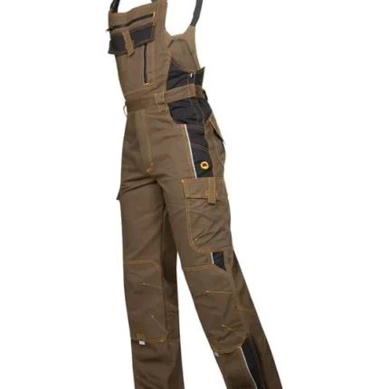 Pantaloni de lucru asfalt-negru cu pieptar, Ardon VISION