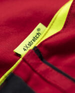 Pantaloni de lucru roșu standard, Ardon 4XSTRETCH