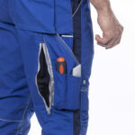 Pantaloni de lucru albaștri hidrofobizați în talie, Ardon URBAN+
