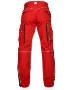 Pantaloni de lucru roșii hidrofobizați în talie, Ardon URBAN+