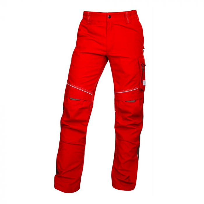 Pantaloni de lucru roșii hidrofobizați în talie, Ardon URBAN+ Pantaloni de lucru roșii hidrofobizați în talie, Ardon URBAN+