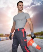 Pantaloni de lucru standard gri-roșu, Ardon NEON