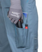Pantaloni gri-deschis de lucru 65% poliester în talie, Ardon SUMMER