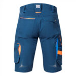 Pantaloni de lucru scurți 98% bumbac, culoarea albastru-neon, Ardon CREATRON
