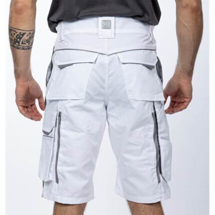 Pantaloni de lucru scurti albi hidrofobizati, Ardon URBAN+