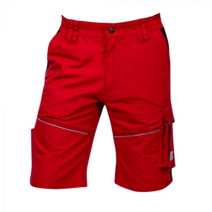 Pantaloni de lucru scurti roșii hidrofobizati, Ardon URBAN+